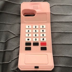 Telephone Soft Silicone Case for IPhone 7 8 PLUS